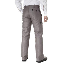 MOLESKINE Pantalon de charpentier largeot gris dos