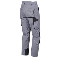 CONCEPT Pantalon de travail mutlipoche PIONIER Gris dos