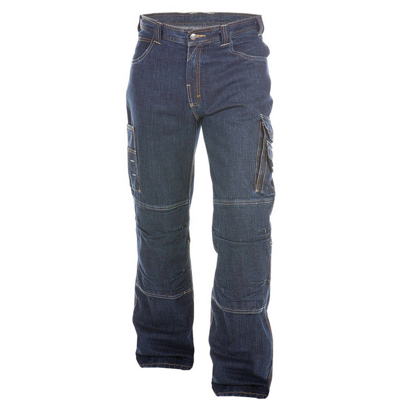 KNOXVILLE Jean de travail multipoches homme entrejambe court