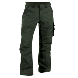 STARK Pantalon de travail en canvas vert