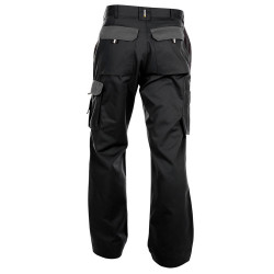 BOSTON 300g pantalon de travail poches genoux polycoton  noir