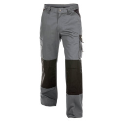 BOSTON 245g pantalon de travail poches genoux polycoton gris