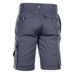 BARI short de travail homme gris