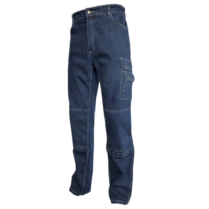 TYPHON JEANS pantalon de travail poches genoux 