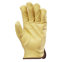 Gants de travail en cuir hiver FINLANDE lot de 12 paires