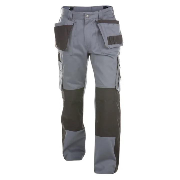 SEATTLE 245G Pantalon de travail homme en polycoton gris noir