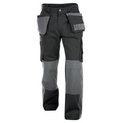 SEATTLE 245G Pantalon de travail homme en polycoton noir gris