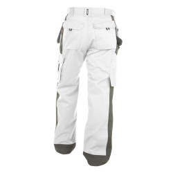 SEATTLE Pantalon pour peintre blanc 245gr