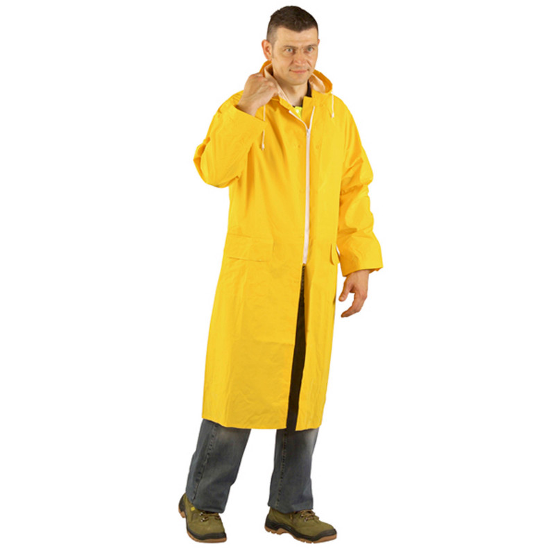 RAINWEAR Manteau de pluie PVC jaune