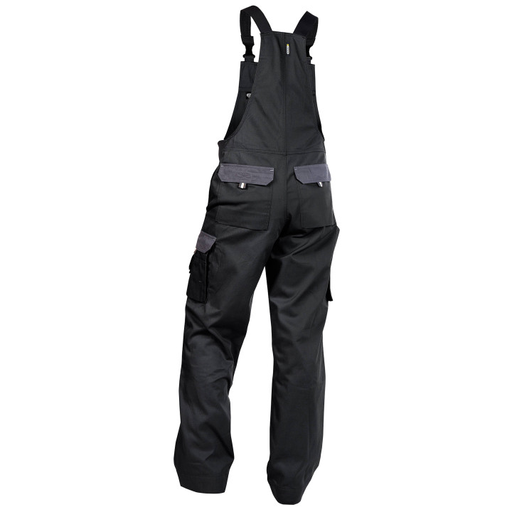 CALAIS Cotte &agrave; bretelles homme bicolore Noir/gris