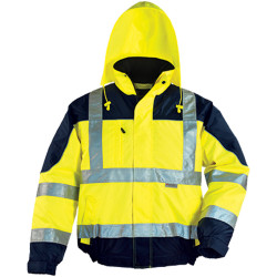 BREATHANE AIRPORT Blouson de travail chaud polyester haute visibilité