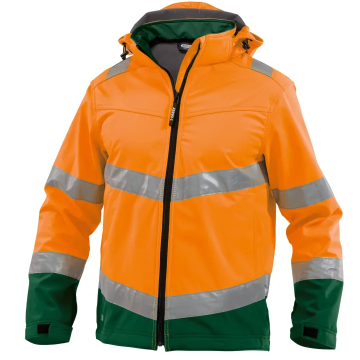 MALAGA Veste softshell haute visibilit&eacute; imperm&eacute;able