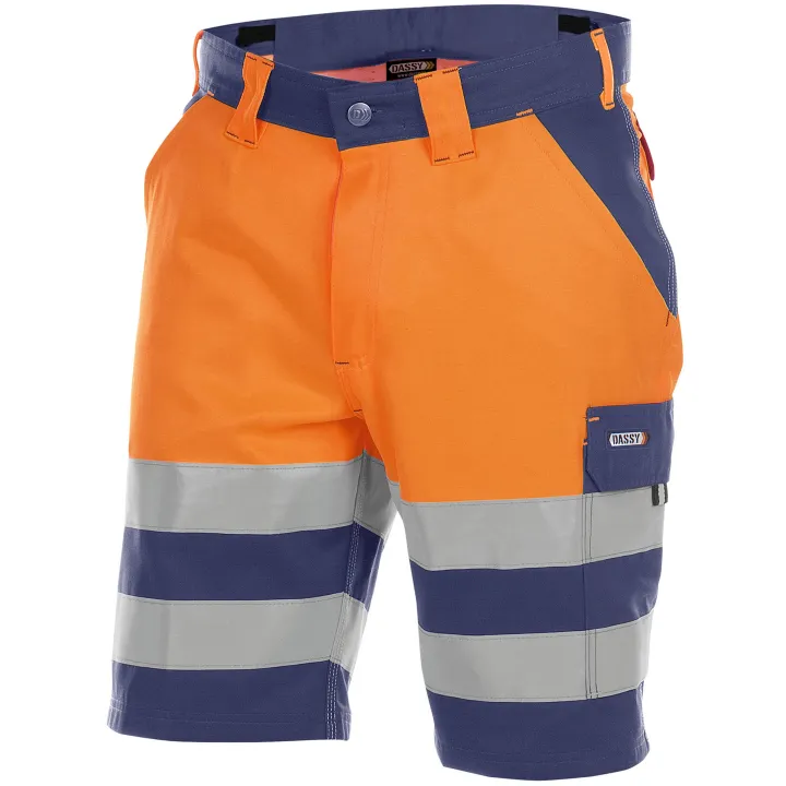 VENNA Short de travail haute visibilit&eacute; polycoton