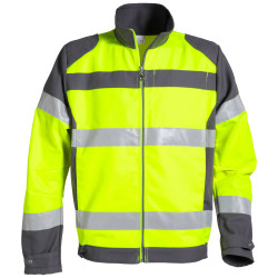 FLUOPRO Blouson de travail homme haute visibilité coton/polyester