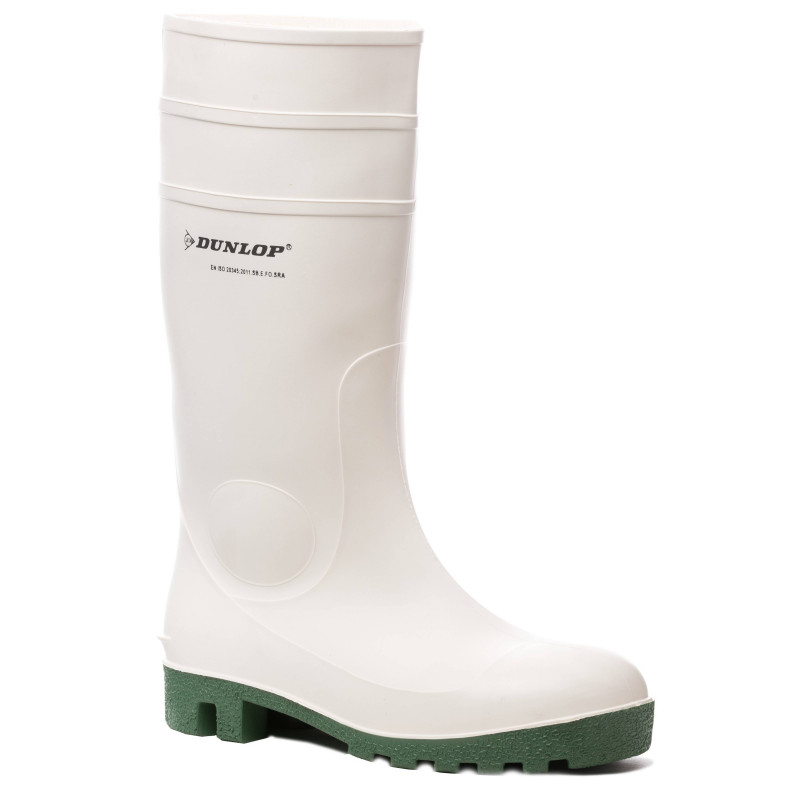 HYGRADE SAFETY Bottes de sécurité PVC Blanc