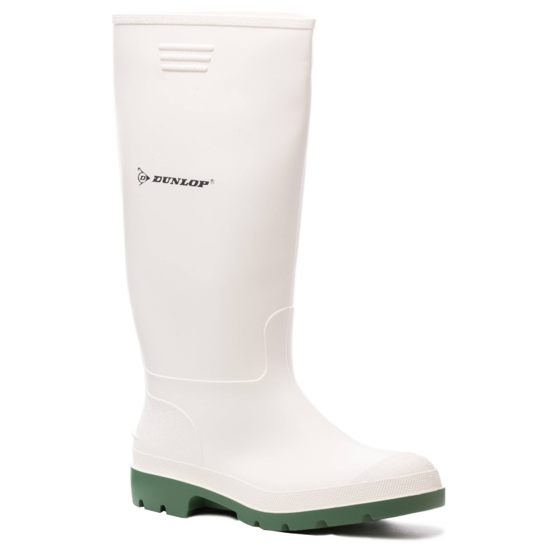 HYGRADE Bottes de travail en PVC Blanc