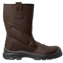 PIEMONTITE Bottes de sécurité fourrées cuir de buffle S3