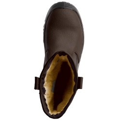 PIEMONTITE Bottes de sécurité fourrées cuir de buffle S3