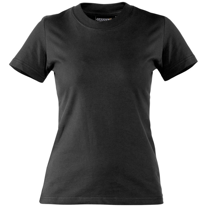 OSCAR WOMEN T-shirt de travail femme ind&eacute;formable noir