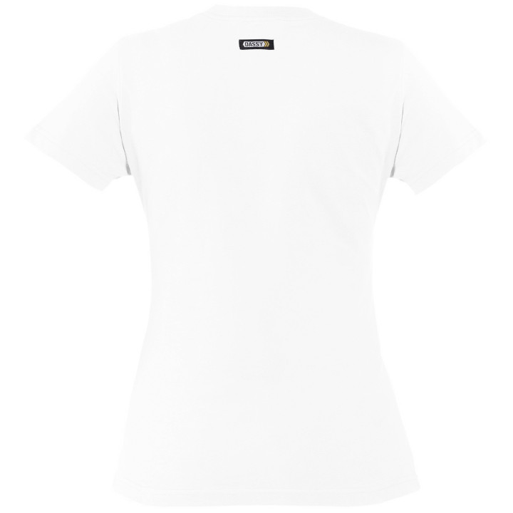 OSCAR WOMEN T-shirt de travail femme ind&eacute;formable blanc