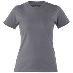 OSCAR WOMEN T-shirt de travail femme indéformable gris