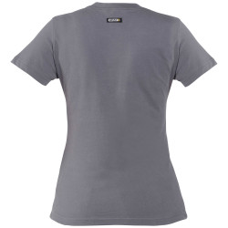 OSCAR WOMEN T-shirt de travail femme indéformable gris