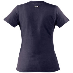 OSCAR WOMEN T-shirt de travail femme indéformable marine