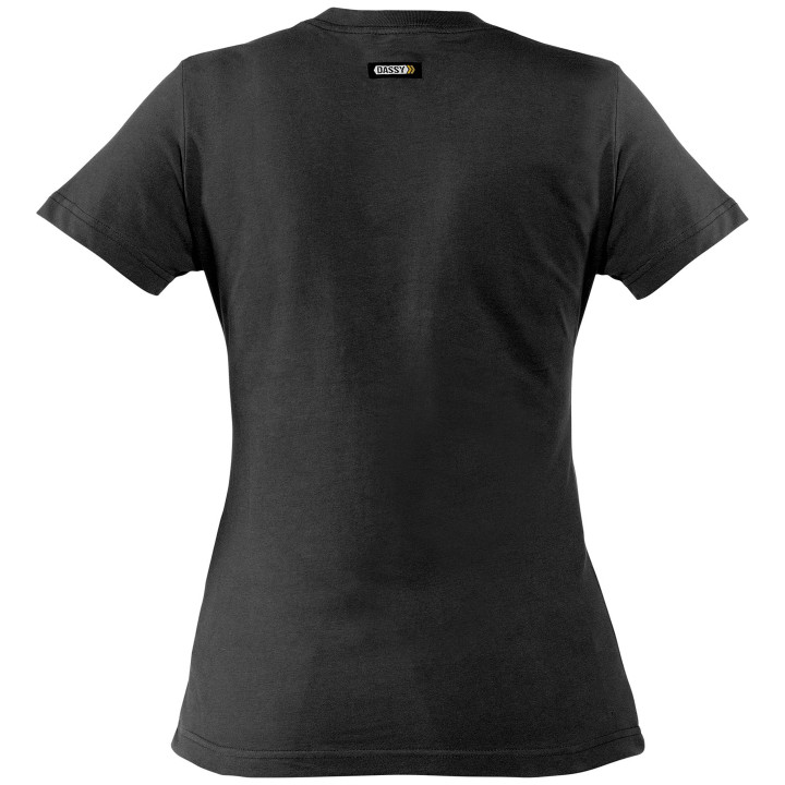 OSCAR WOMEN T-shirt de travail femme ind&eacute;formable noir