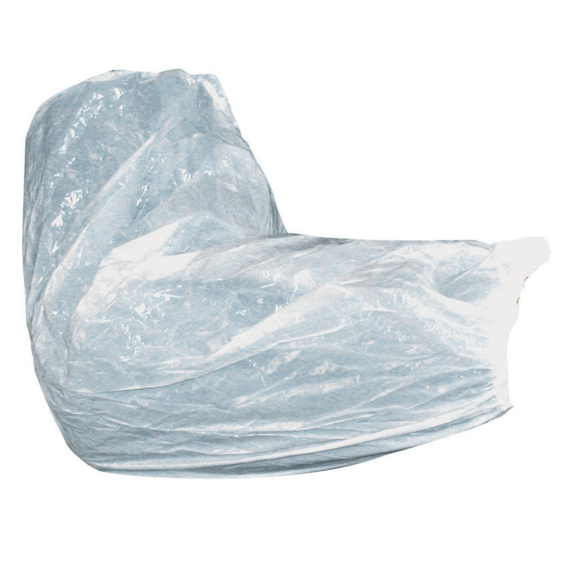 ODA Manchettes de protection en polyethylène (20 sachets de 100) blanc