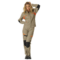 DYNAMIC FIT Pantalon de travail multipoches femme