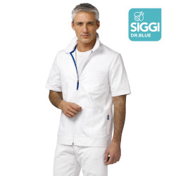 MATTIAS Veste medicale homme manches courtes