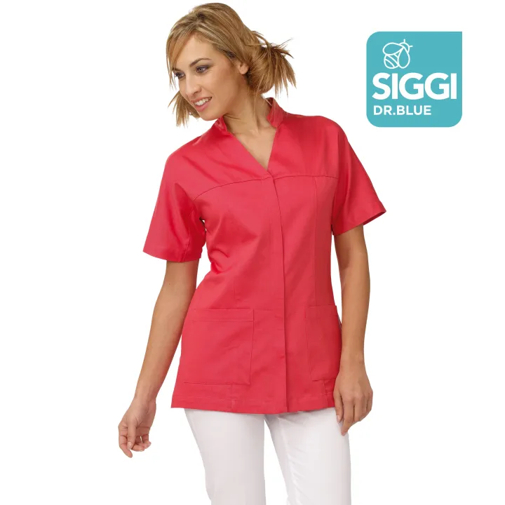 MATILDA Tunique m&eacute;dicale femme zip sous pattes