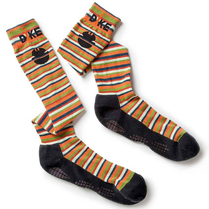 COVER Chaussettes de travail hautes stimulation magn&eacute;tique raye