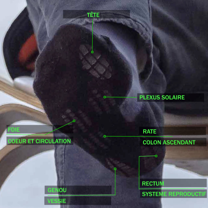 CARAT Chaussettes de travail stimulation magn&eacute;tique