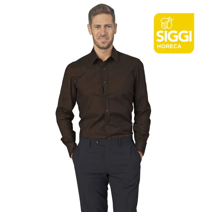 JAMES Chemise de service homme manches longues