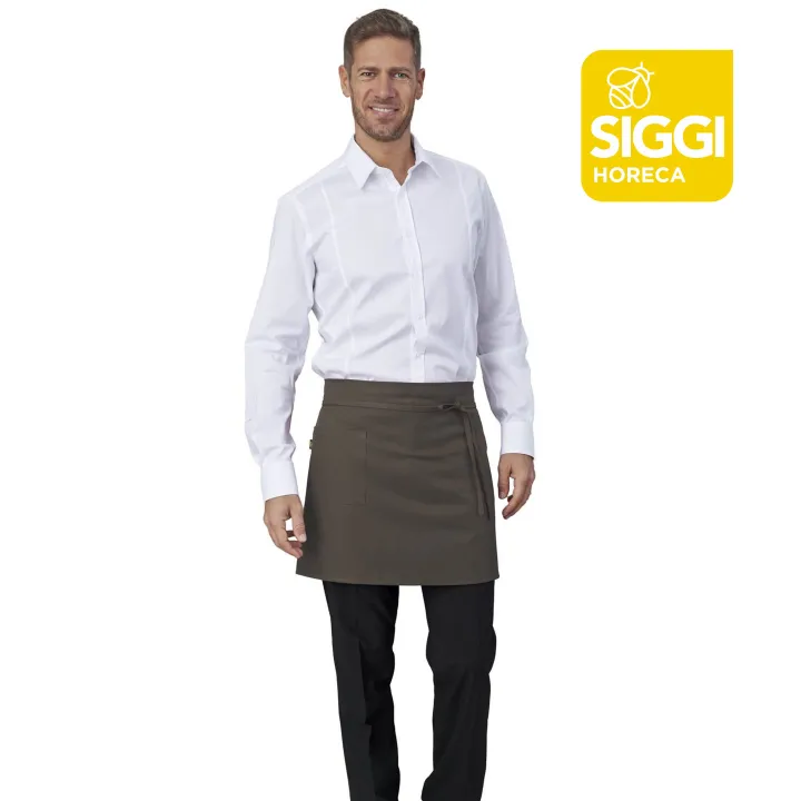 PALERMO Tablier de serveur mixte polyester gris