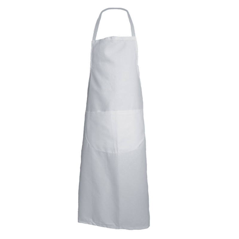 BAVETTE Tablier de cuisinier blanc