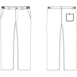 SEVRE Pantalon de cuisinier