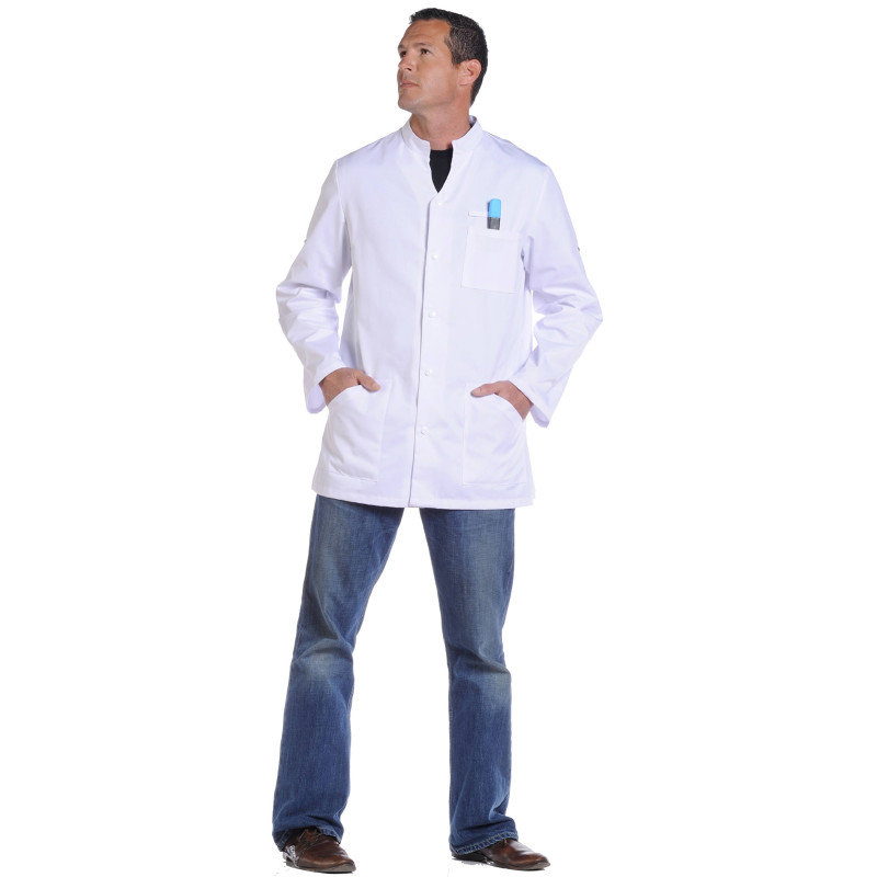 ALONSO Tunique-veste médicale homme manches longues réglables