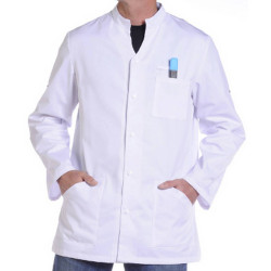 ALONSO Tunique-veste médicale homme manches longues réglables