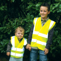 Gilet de sécurité Jaune Enfant - Feu Vert