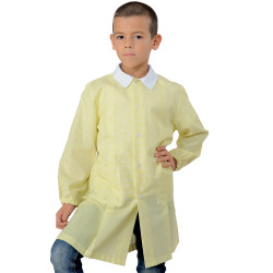 Blouse chimie enfant - Blanc imprimé et personnalisé pour votre entreprise  - Crafters