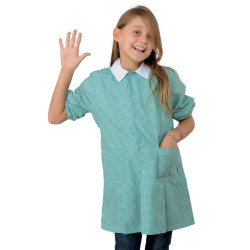 POLLICINO Blouse enfant mixte 3-6 ans quadrillée Verte