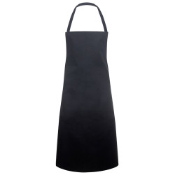BASICK Tablier bavette coton noir