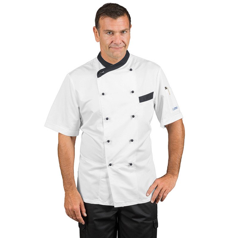 CUOCO GIZA Veste de cuisine homme antitache