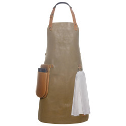 CRAFTSMAN Tablier bavette en cuir