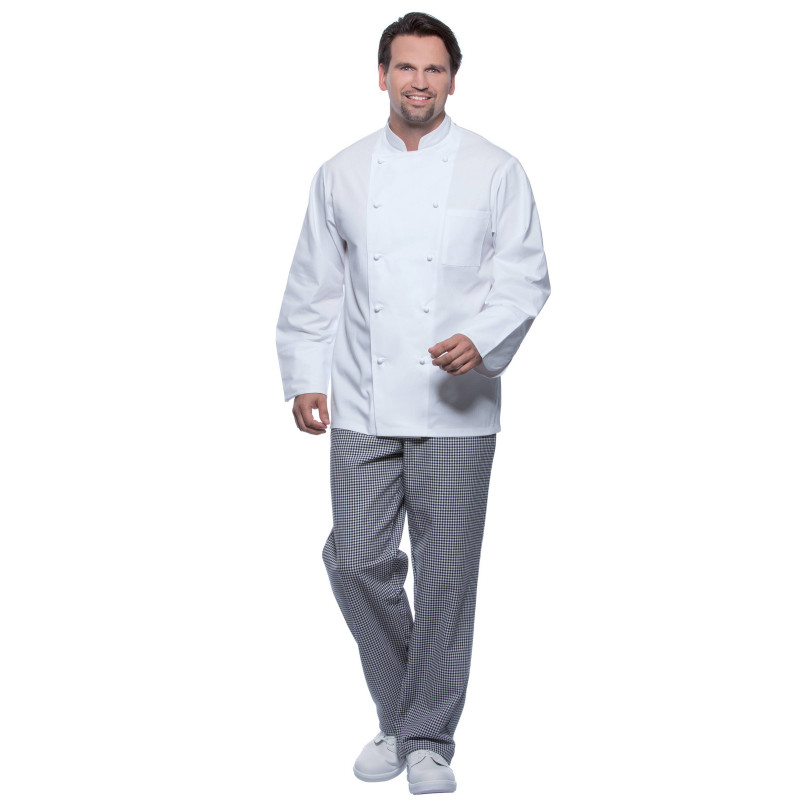 Veste De Cuisine Mixte Basic 100% Coton