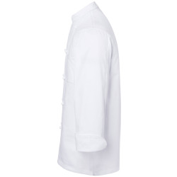 BASIC Veste de cuisine mixte 100% coton blanc