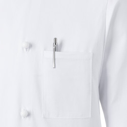 BASIC Veste de cuisine mixte 100% coton