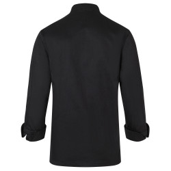 BASIC Veste de cuisine mixte 100% coton noir